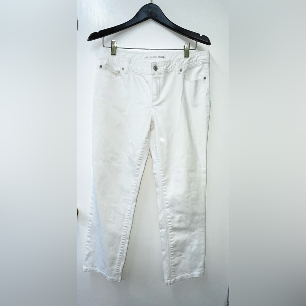 Michael Kors Womens Jeans RN 111818 CA 45885 Size 8 white